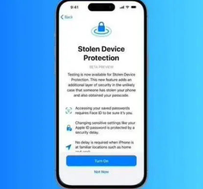 东丰苹果授权维修店分享被盗设备保护功能开启方法