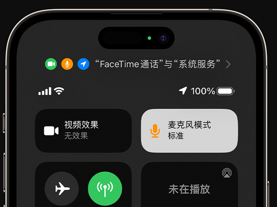 东丰苹果授权维修网点分享iPhone在通话时让你的声音更清晰 