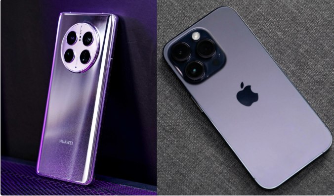 东丰苹果14维修分享华为Mate50与iPhone14哪个好？ 