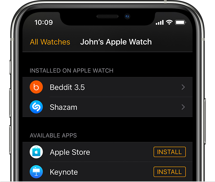 东丰苹果手机维修分享如何在 Apple Watch 上下载应用 